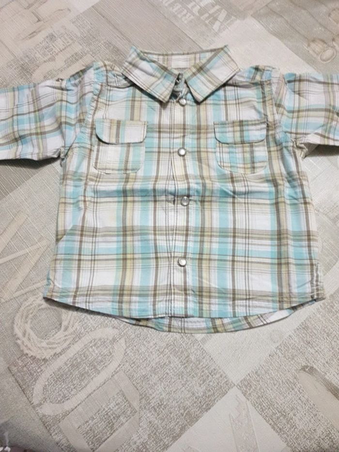Belle chemise Petit Kimbaloo 9 mois - photo numéro 2