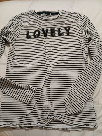 Tee-shirt manches longues 13/14 ans