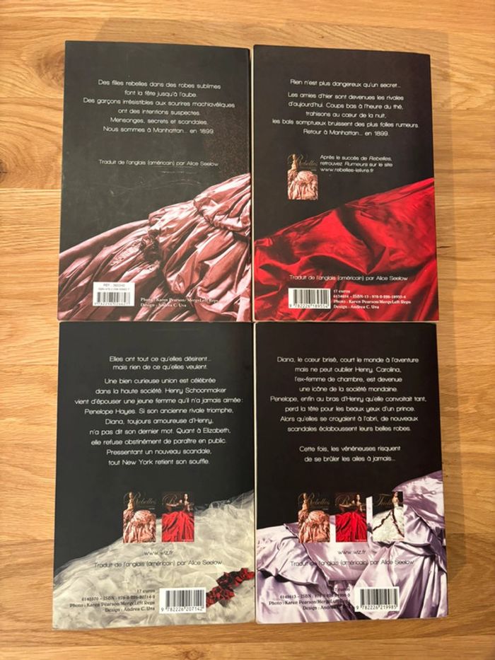 Saga Rebelles 4 tomes - photo numéro 2