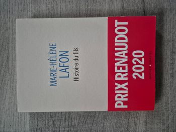 Livre Histoire du fils de Marie-Hélène Lafon