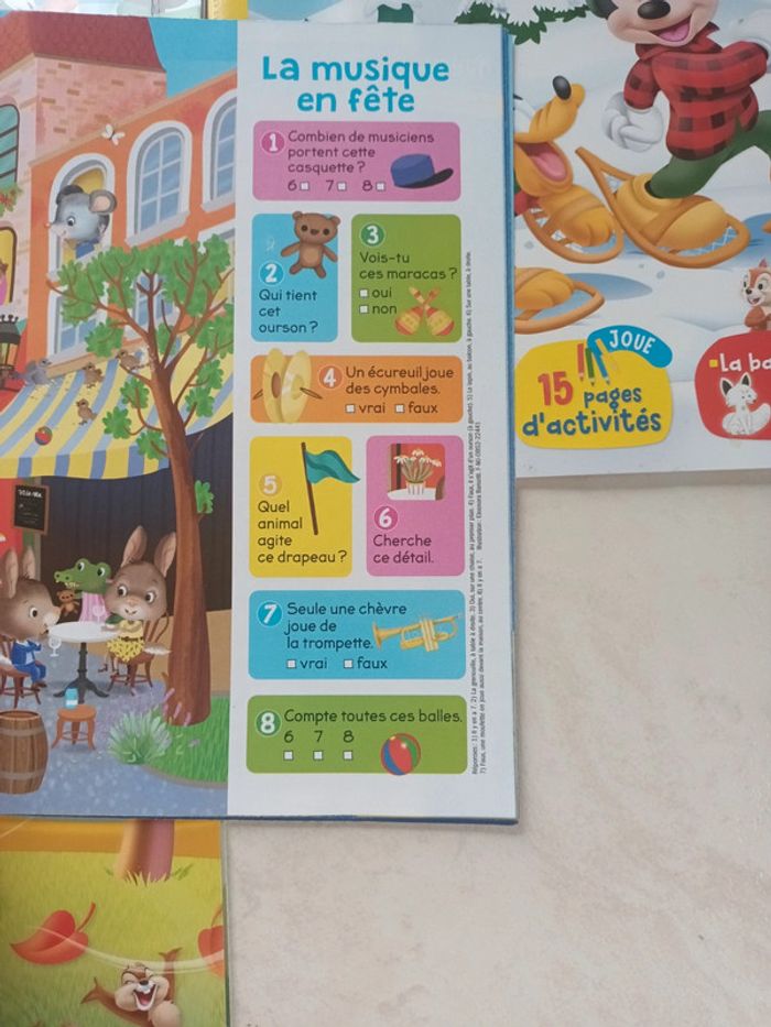 Lot de 4 magazines Mickey junior 3-6 ans - photo numéro 11