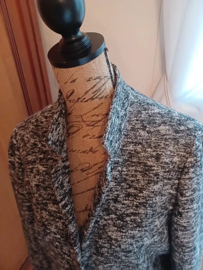 Manteau chiné - photo numéro 3