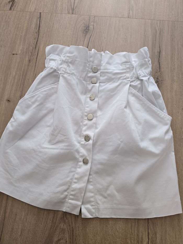 Jupe blanche - Taille S - Zara - photo numéro 2