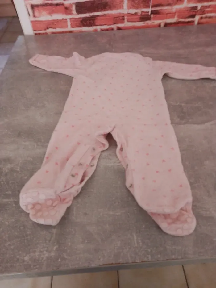 Pyjama grenouillère bébé fille Vertbaudet 12 mois - photo numéro 6