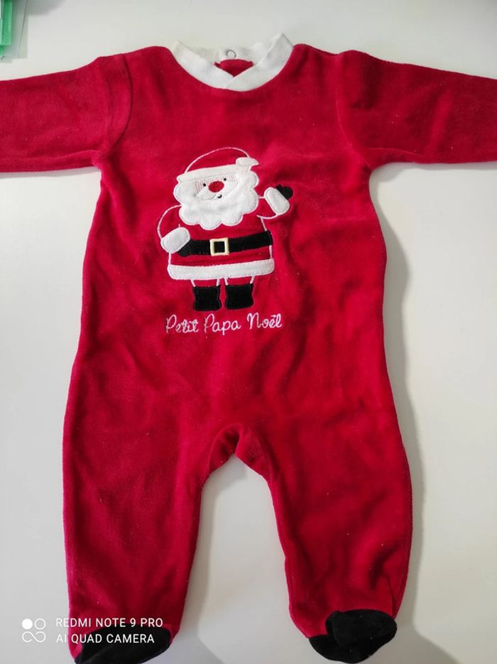 pyjama noel mixte 3mois tbe