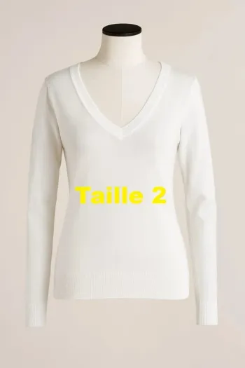 Pull fin crème Toi du Monde Taille 2