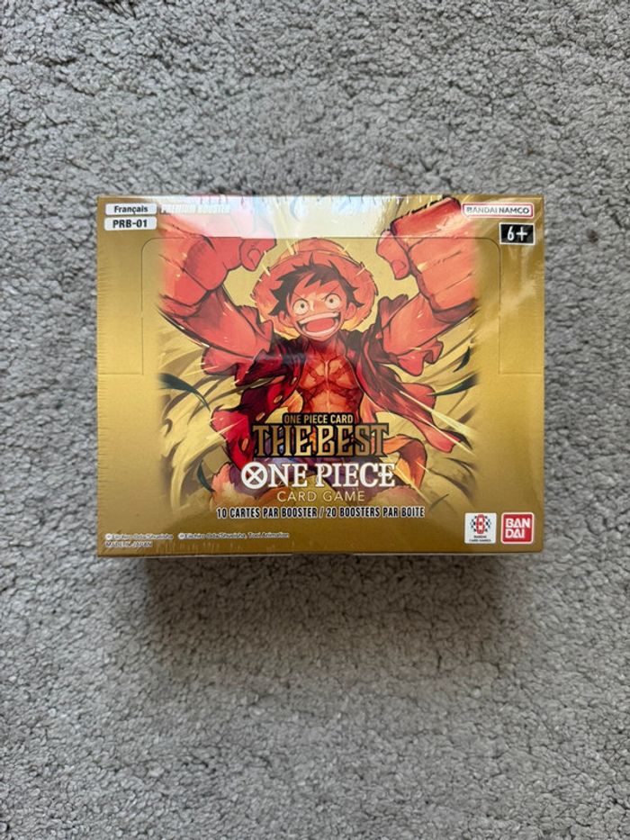 One Piece Display 20 boosters PRB-01 The Best Premium - Neuf Scellé - FR