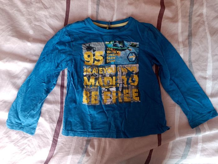 T shirt manches longues garçon 8 ans