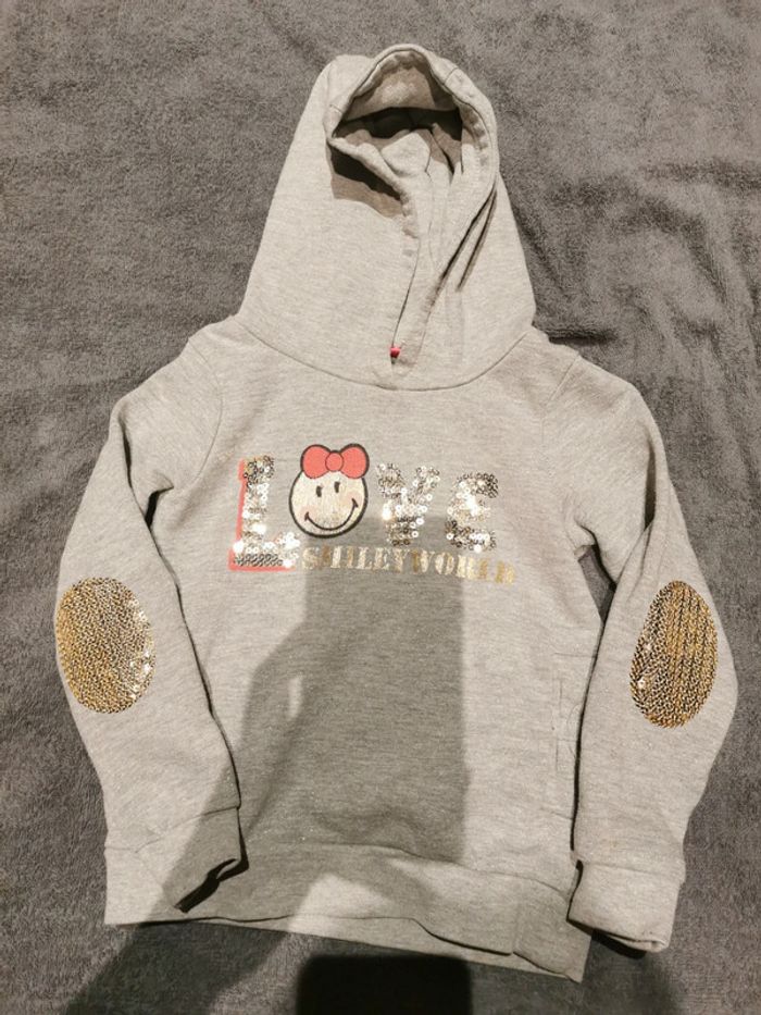 Sweat à capuche fille