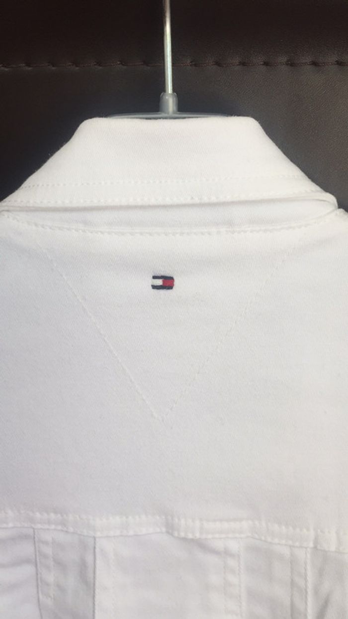 Veste blanche fille T12 ans Tommy Hilfiger - photo numéro 3