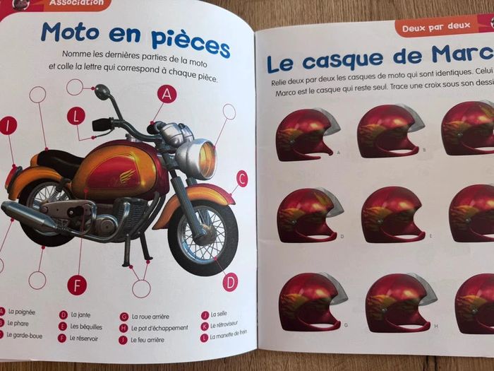 Cahier d’activités P’tit Garçon fleurus neuf - photo numéro 4