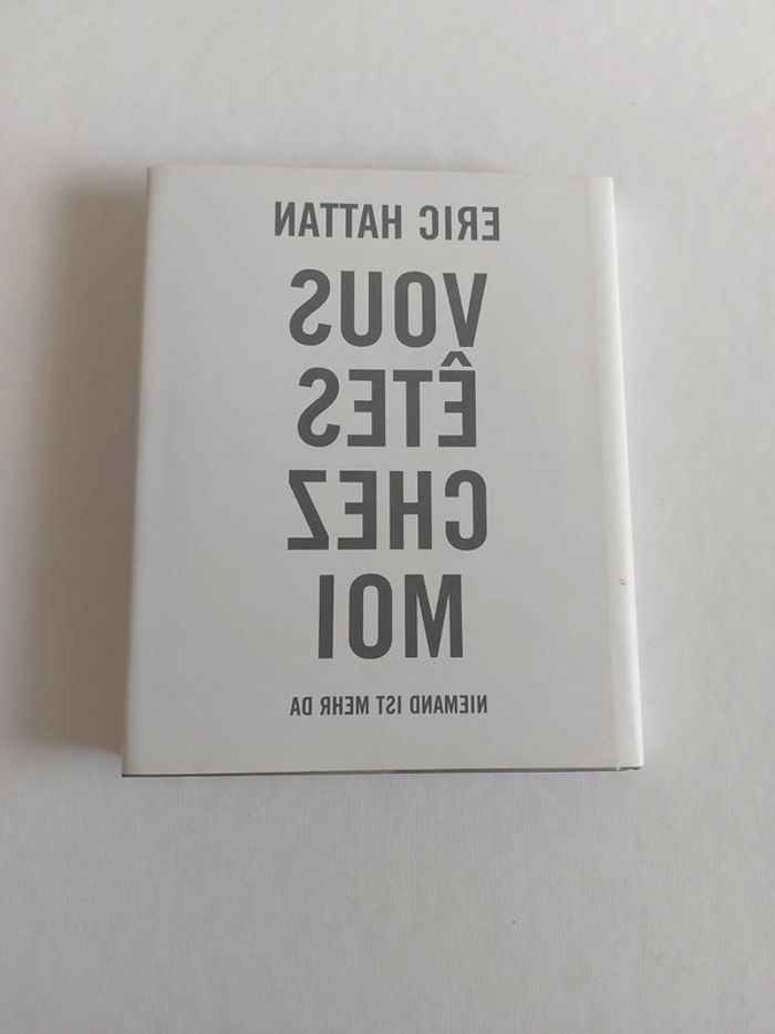 Livre + CD Éric Hattan Niemand ist merh da - photo numéro 2