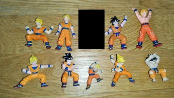 Lot figurines Dragon Ball Z Goku Ab toys BS sta figure set Bandai