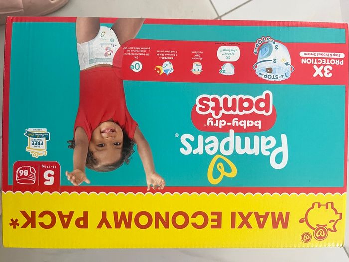 Maxi pack Pampers pants taille 5