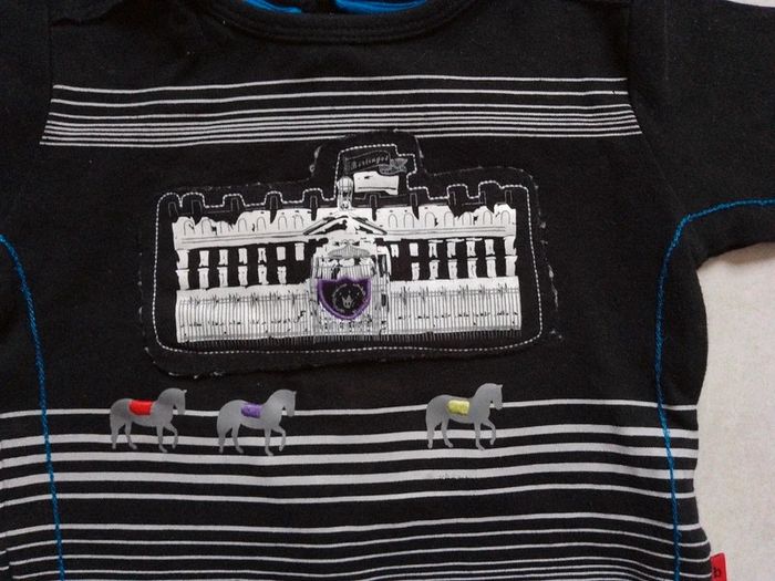 Lot 2 t-shirt garçon Berlingot 9 mois - photo numéro 4