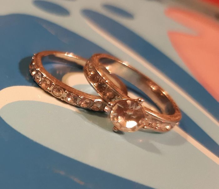 Lot 2 bagues - photo numéro 2