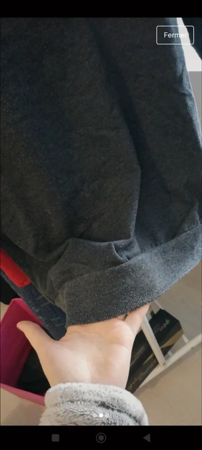 Pull gris - photo numéro 2