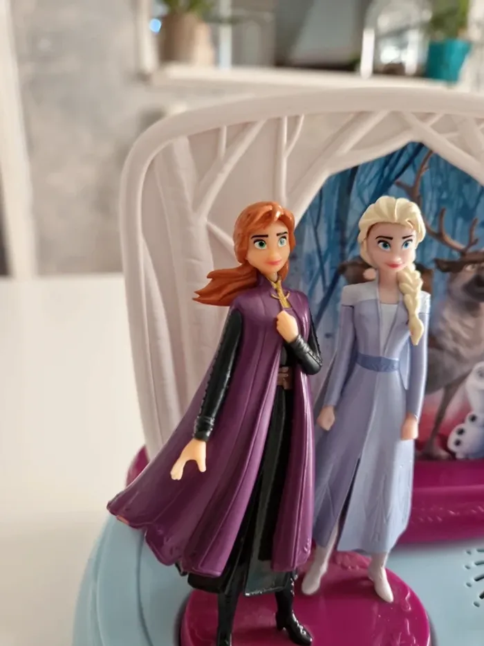 Réveil projecteur La reine des neiges - photo numéro 6