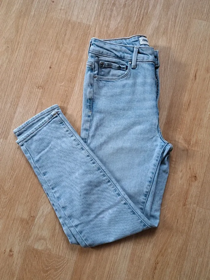 Jean taille haute straight ankle 28/32 Only