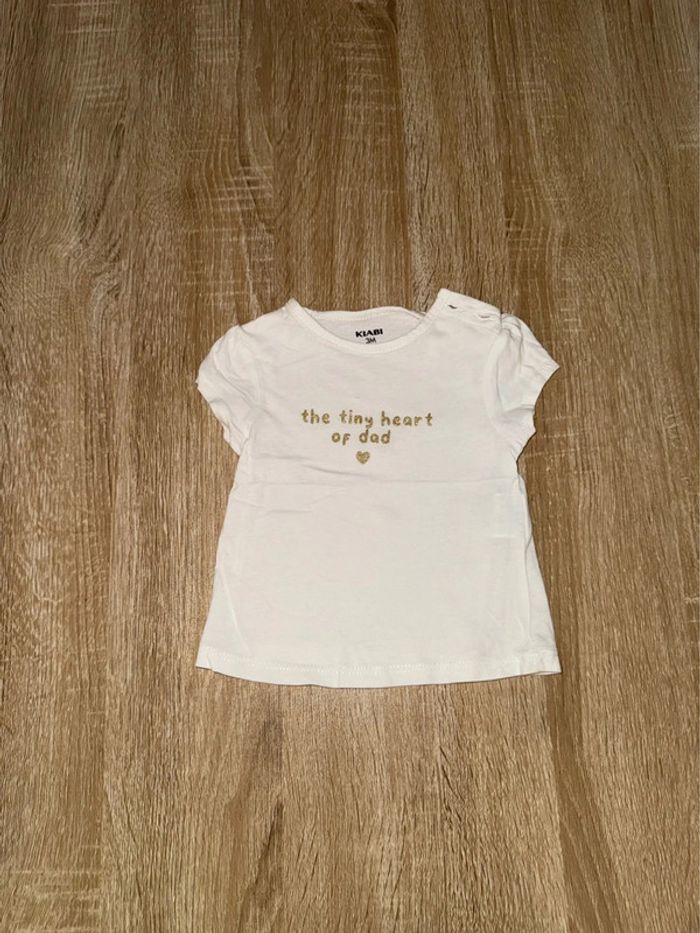Tee shirt 3 mois