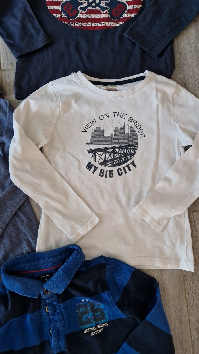 Lot de 5 tee shirt manches longues, taille 5 ans - photo numéro 5