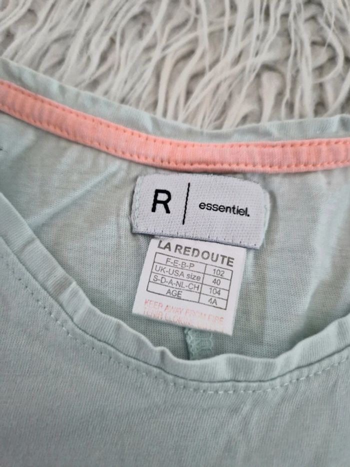 🤗 Débardeur fille La redoute T.4ans - photo numéro 3