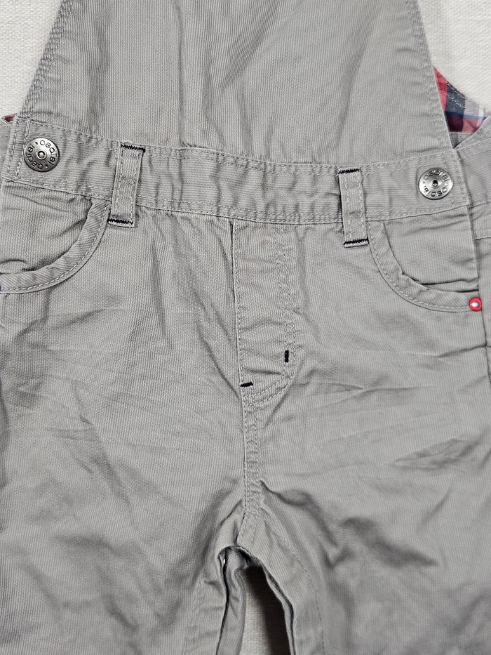Salopette gris Obaïbi 9 mois 71 cm - photo numéro 3
