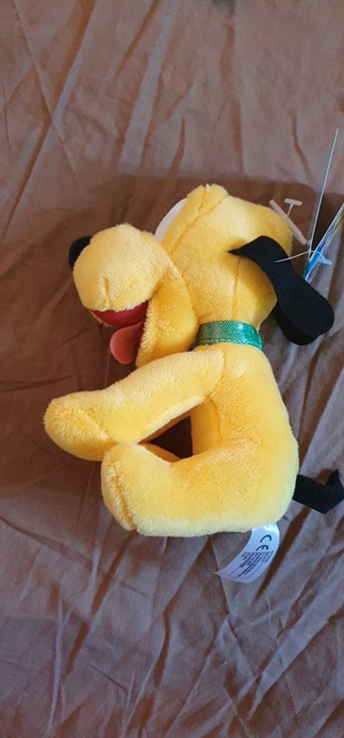 Peluche Pluto assis (b) - photo numéro 4