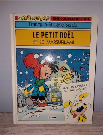 Bande dessinée le petit Noël et le marsupilami