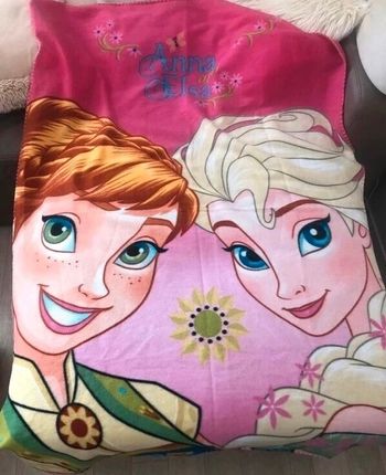 Plaid polaire reine des neiges Disney