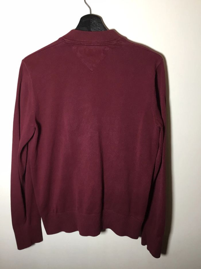 Gilet pour homme Tommy Hilfiger bordeaux taille S 072 - photo numéro 3