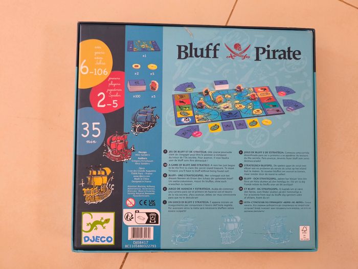 Jeux de société bluff pirates - photo numéro 2