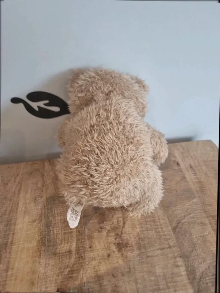 Happy horse Peluche Ours beige marron clair 30 cm - photo numéro 3