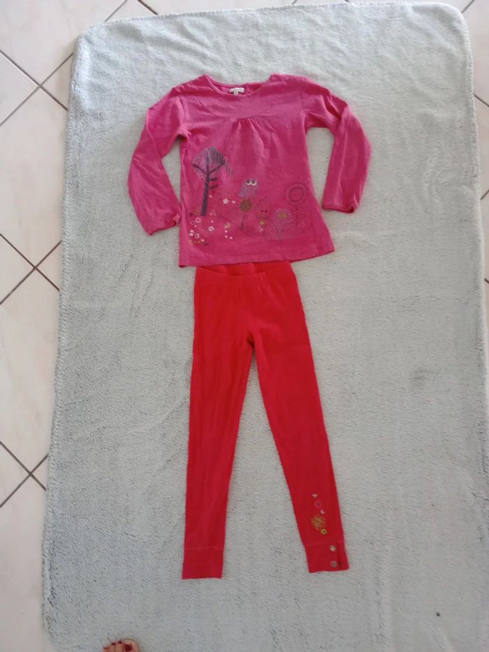 Lot  fille 8 ans rose c80