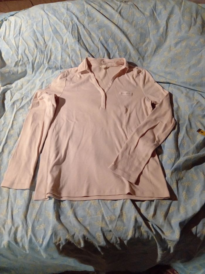 Blouse manche longue col v - photo numéro 2