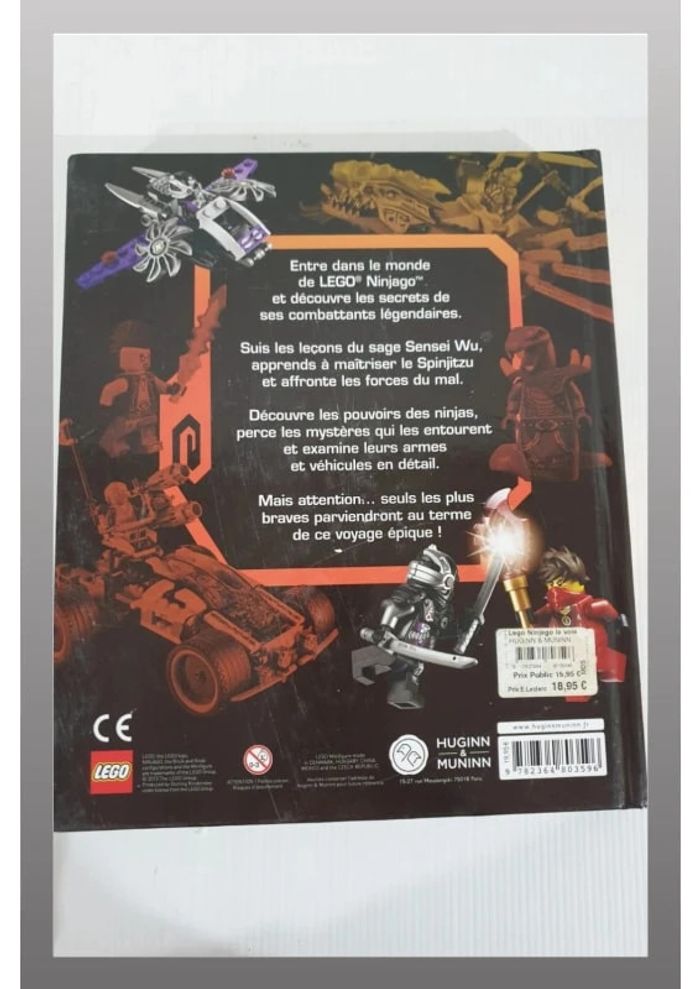 Livre légo ninjago la voie du ninja sans figurine - photo numéro 2