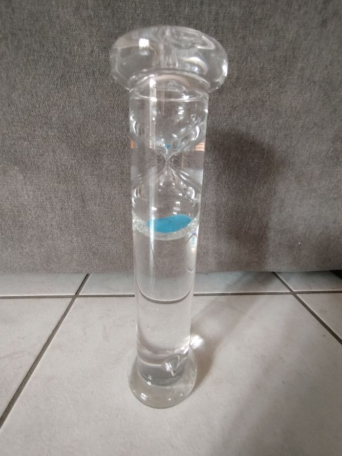 minuteur/sablier en verre - photo numéro 2