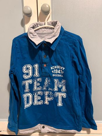 Tee shirt manches longues , gemo , 5 ans