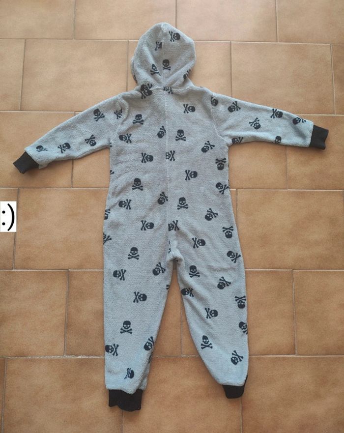 Combinaison velours pirate - 5/6 ans - photo numéro 2