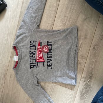 T shirt longue manche redskins