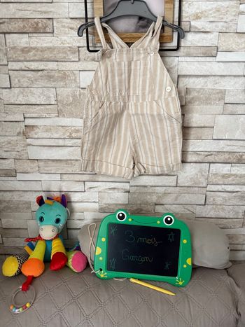 Salopette short Garçon - T3mois - Mayoral 