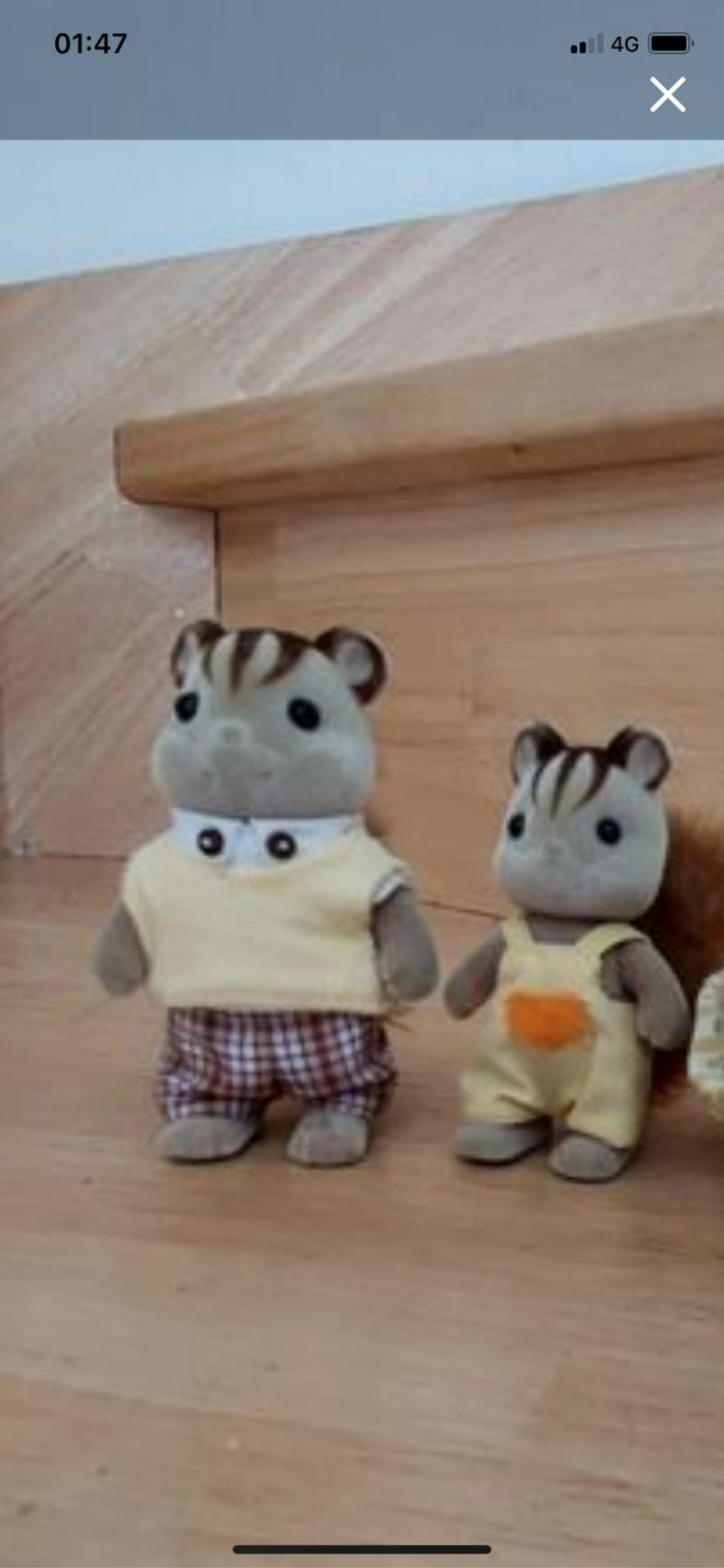Famille écureuil sylvanian families - photo numéro 3