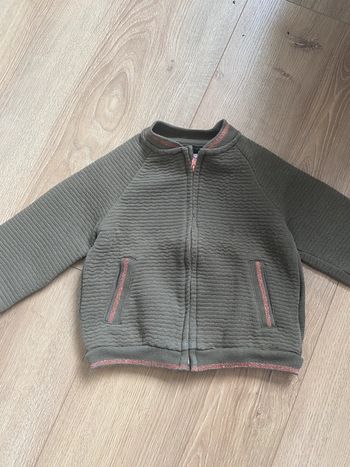 Gilet sergent major avec fermeture éclair