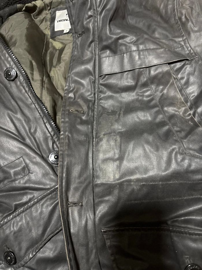Manteau à capuche à fourrure - photo numéro 5