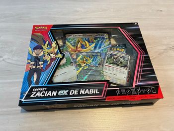 Coffret Pokémon Zacian de Nabil Ex