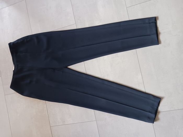pantalon marine Taille 38 Zara - photo numéro 2