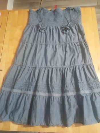 Robe légère bleue