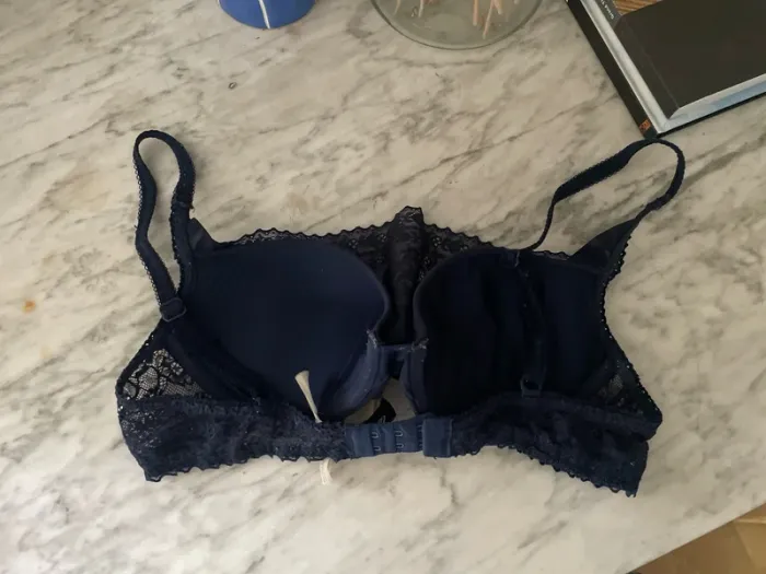 Soutien-gorge bleu nuit - photo numéro 4