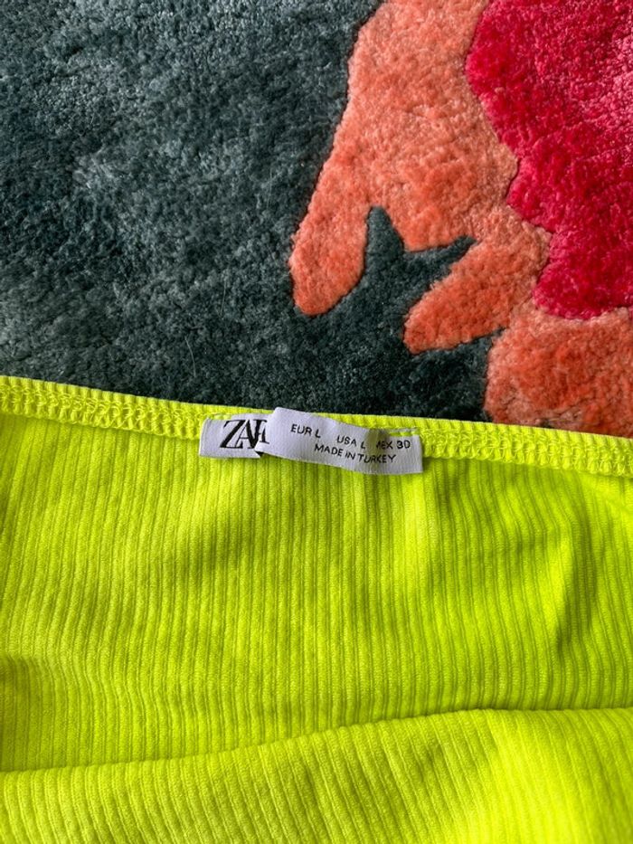 Bodies Zara jaune fluo - photo numéro 3