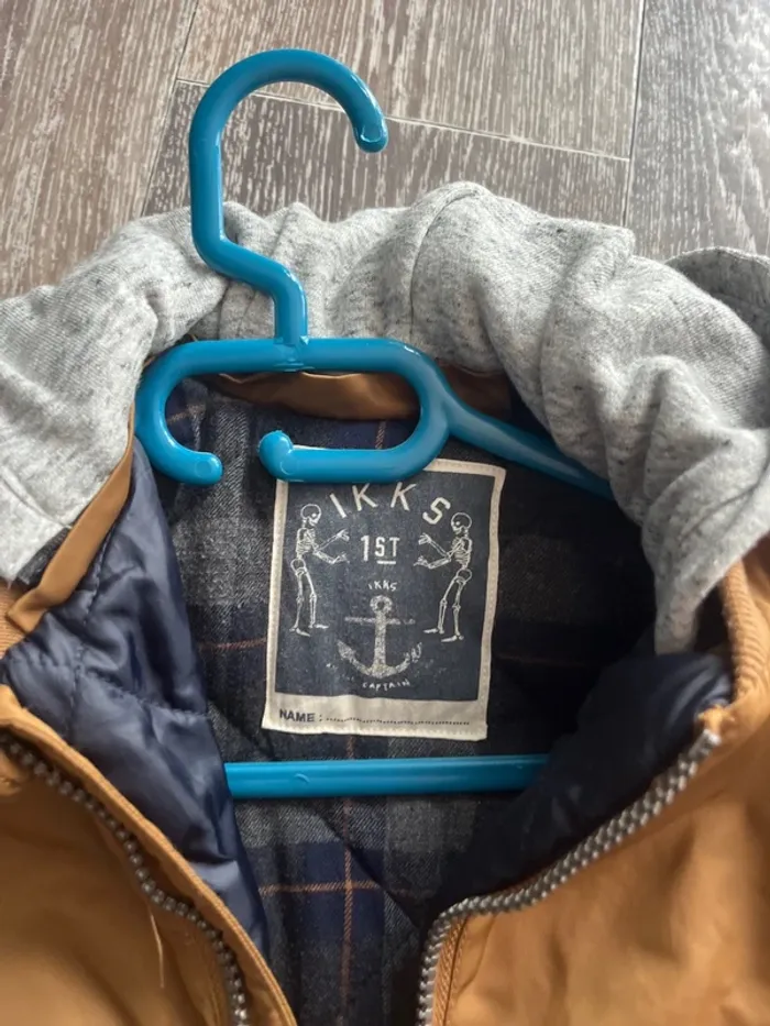 Blouson ikks 4 ans neuf - photo numéro 2